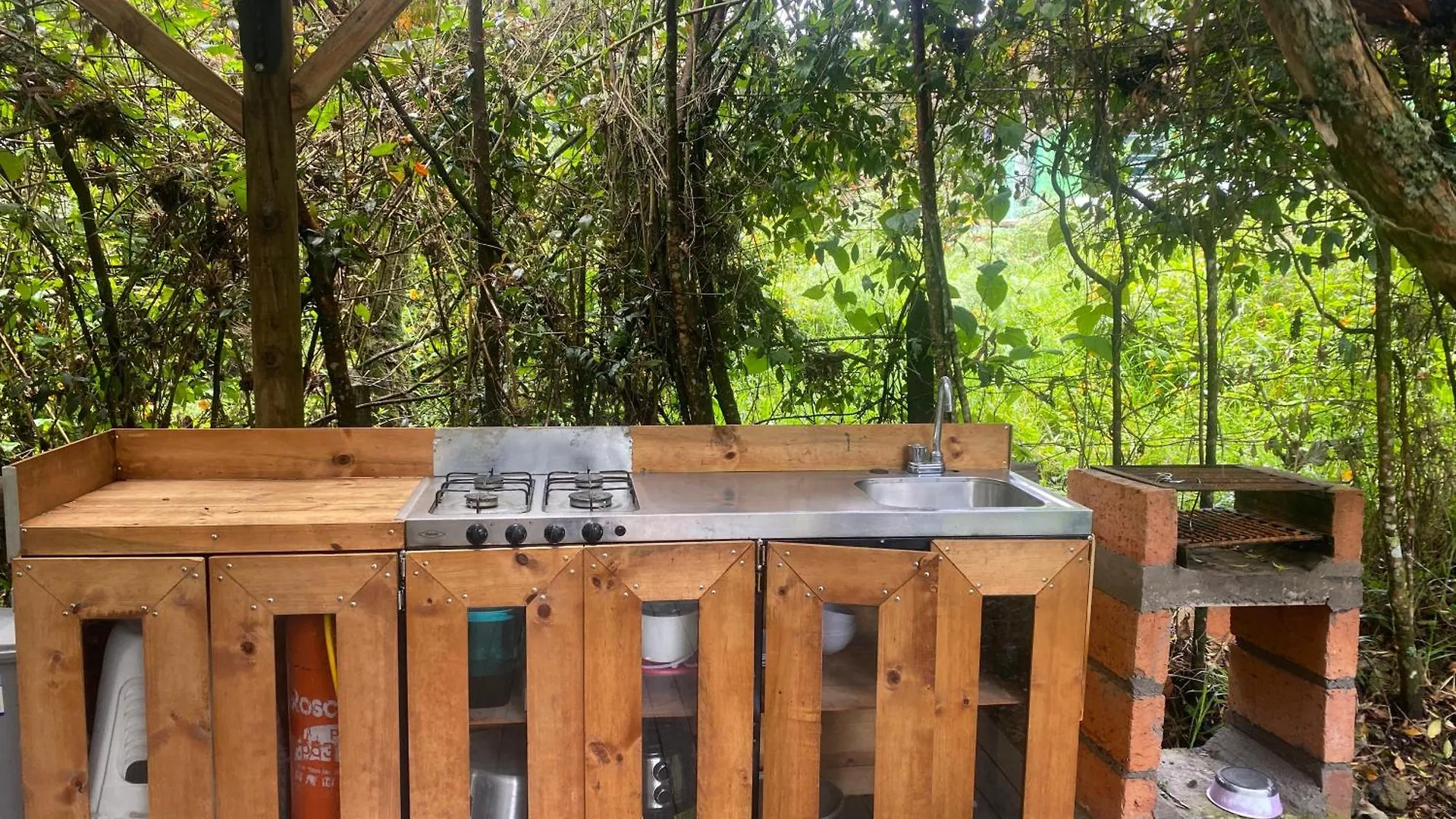 Chalet Cabernet Cabana - La Cava Lodge Medellin